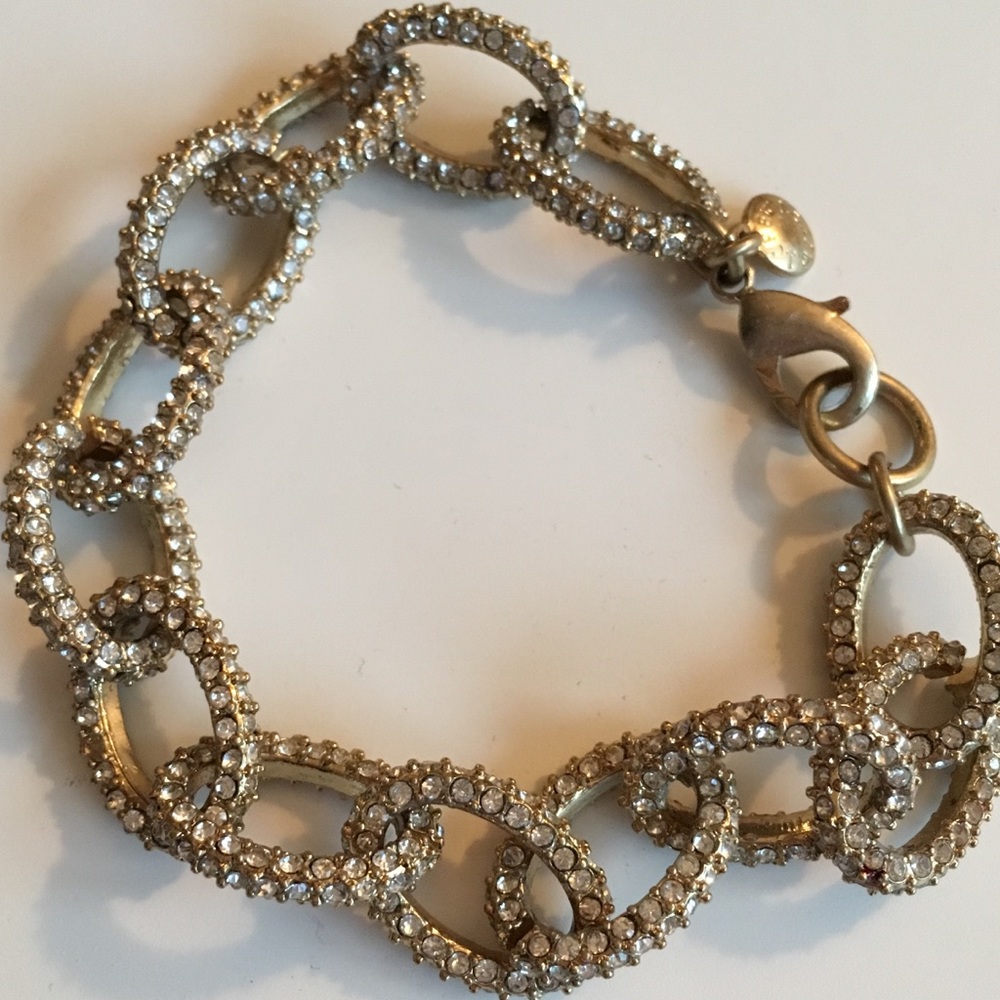 - J.Crew Factory Chain Link Gold Bracelet